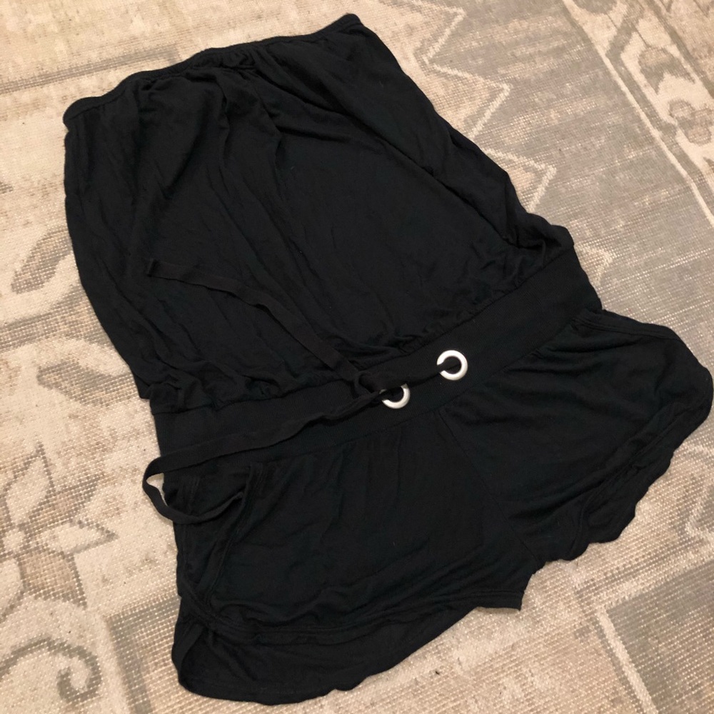 VS Strapless romper swim cover up